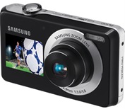 Câmera Digital Samsung PL100 12.2MP Preta