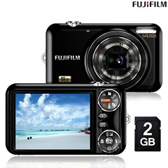 Câmera Digital FujiFilm JX280 14MP Preta