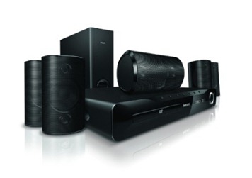 Home Theater Philips com DVD HTS352078