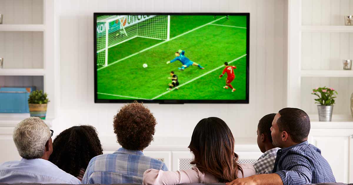 televisões para assistir à Copa do Mundo