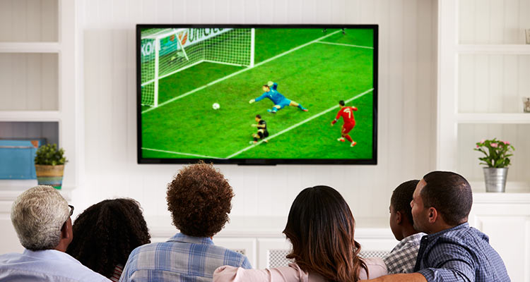 televisões para assistir à Copa do Mundo