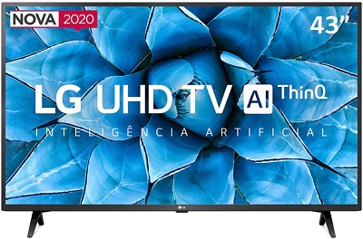Smart TV 43” LG  Ultra HD 4K 43UN7300