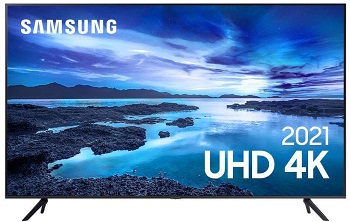 Smart TVs na Black Friday Samsung 50AU7700